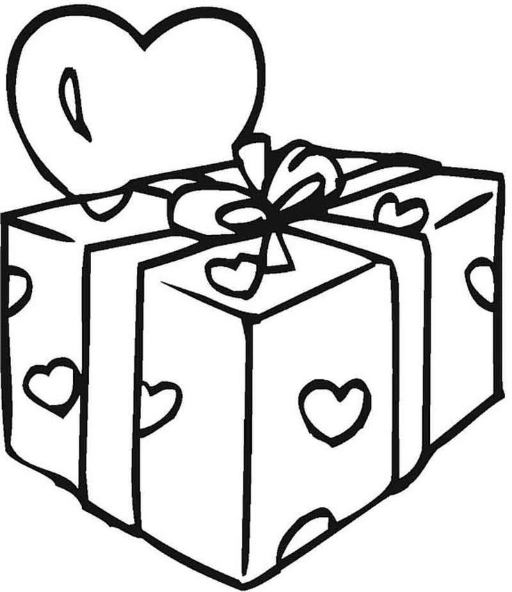 Рисунки на коробке для подарка на день рождения фото