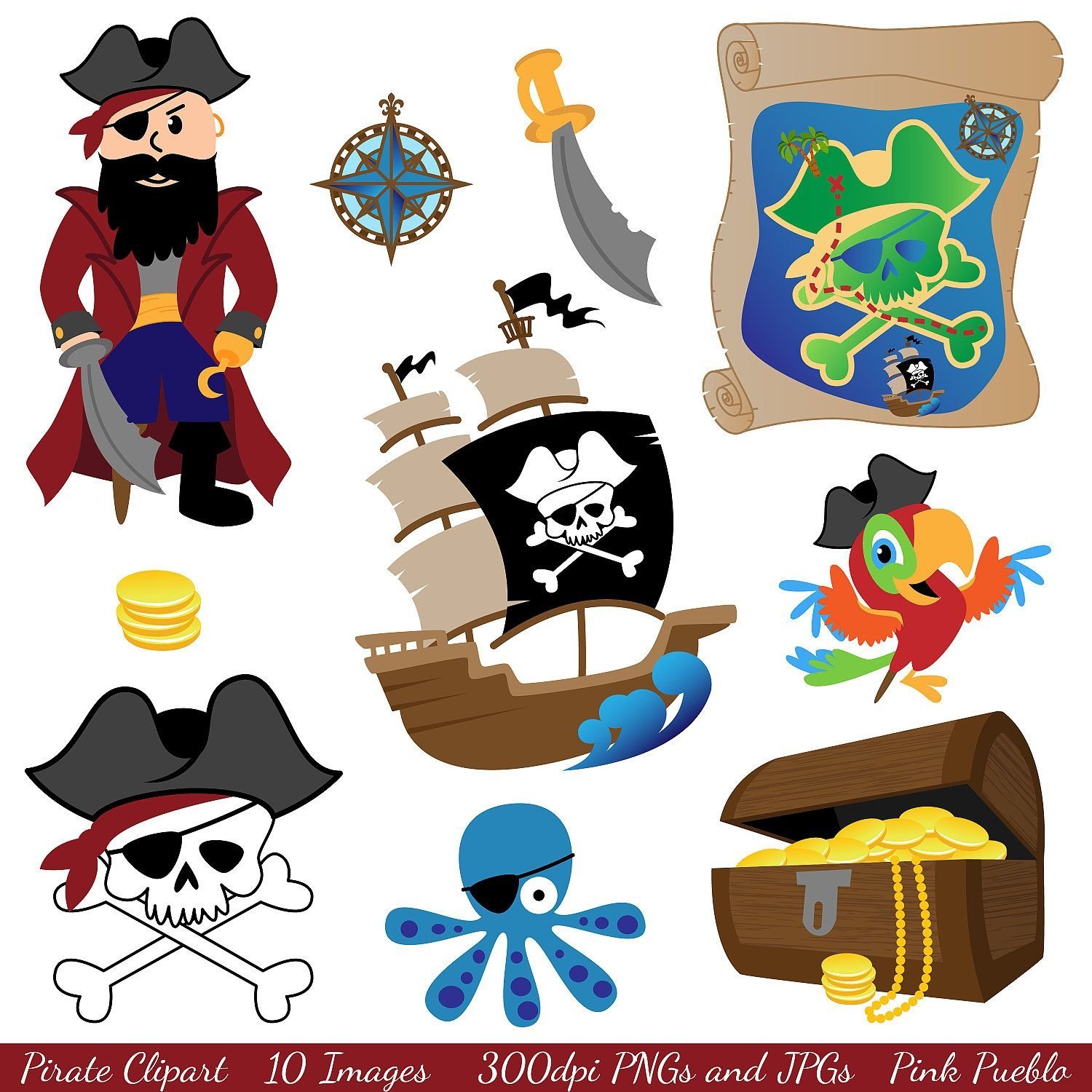Рисунки на пиратскую тему фото