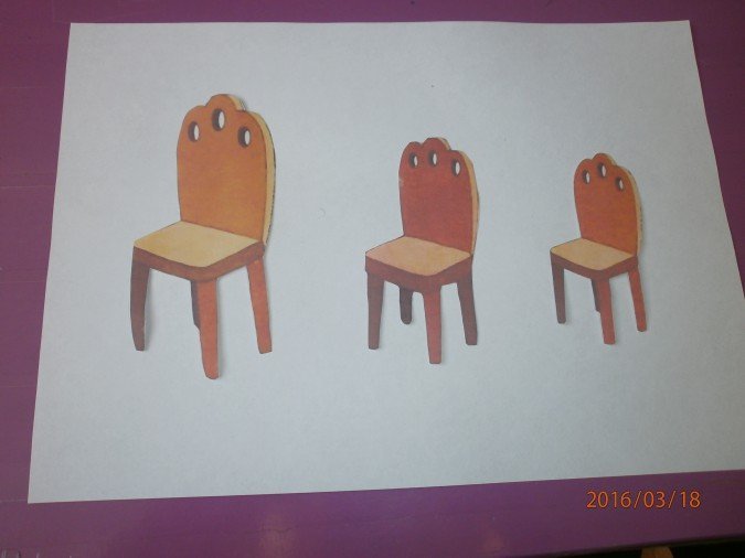 Рисунки на стульях в детском саду фото