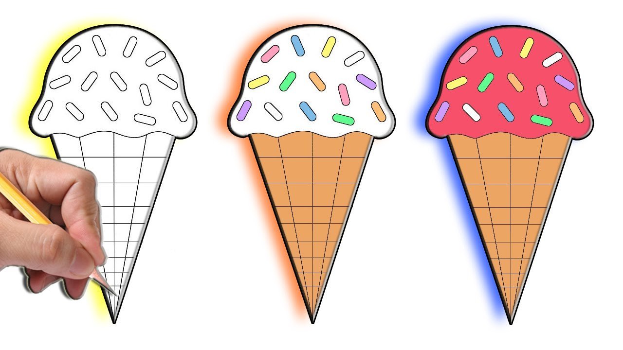 Рисунки на тему мороженое фото