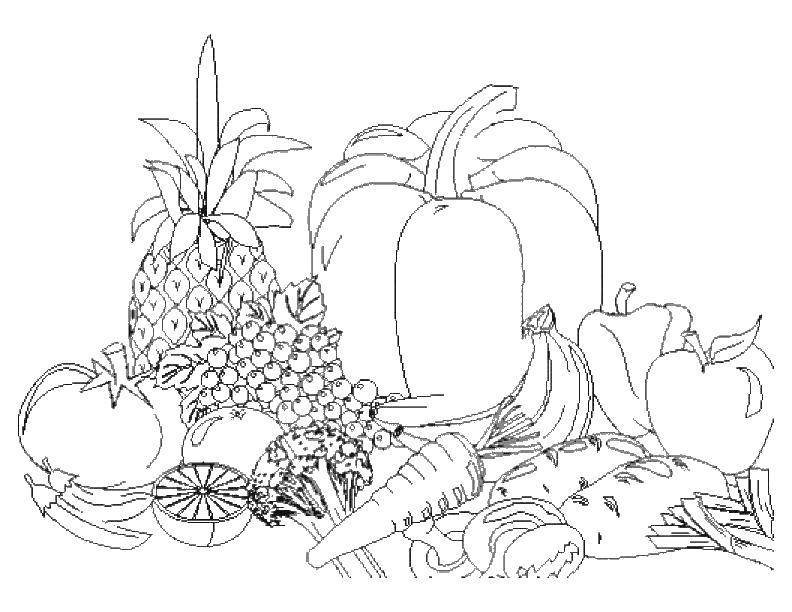 Рисунки на тему осенние фрукты фото