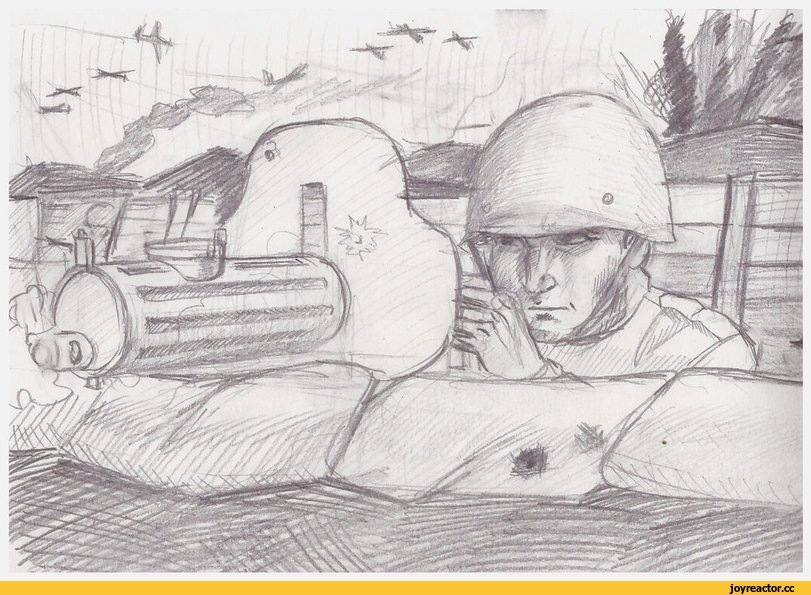 Рисунки на тему война легкие и красивые фото