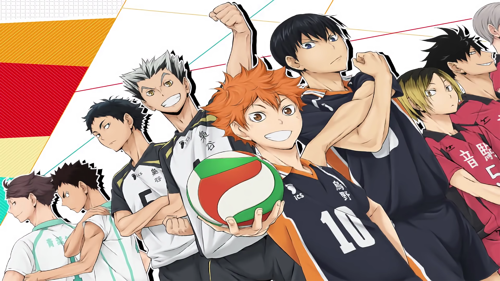 Рисунки плакат аниме волейбол фото