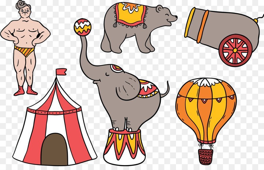 Рисунки цирковые животные фото
