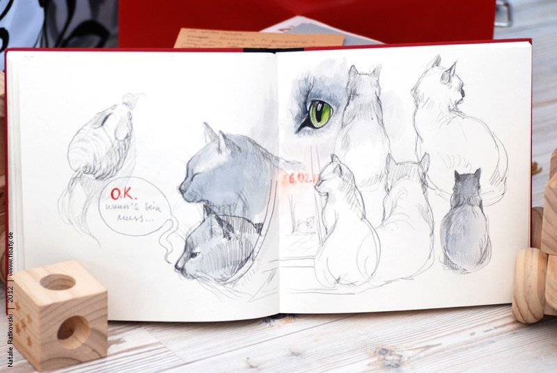 Рисунки в скетчбук легкие для начинающих животные фото