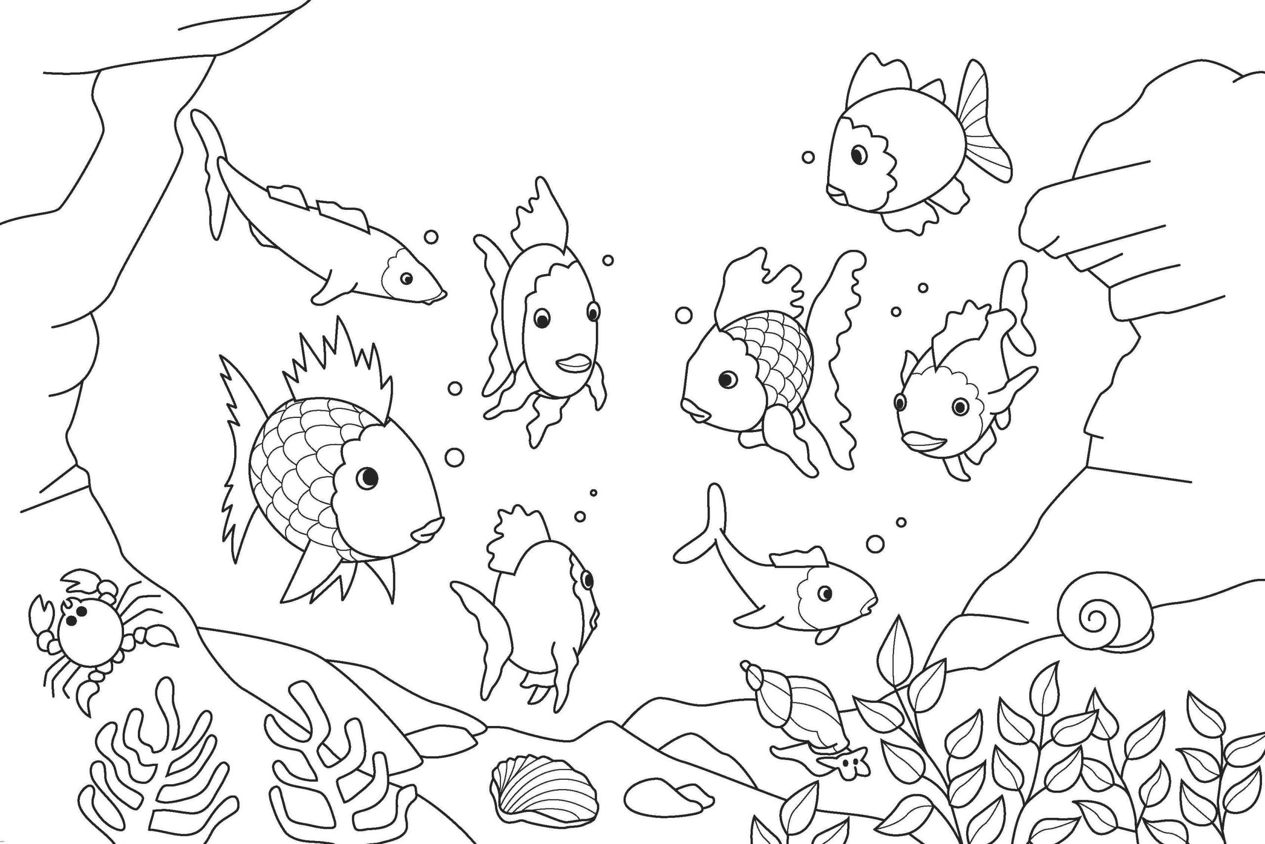 Рисунки животных рыба фото