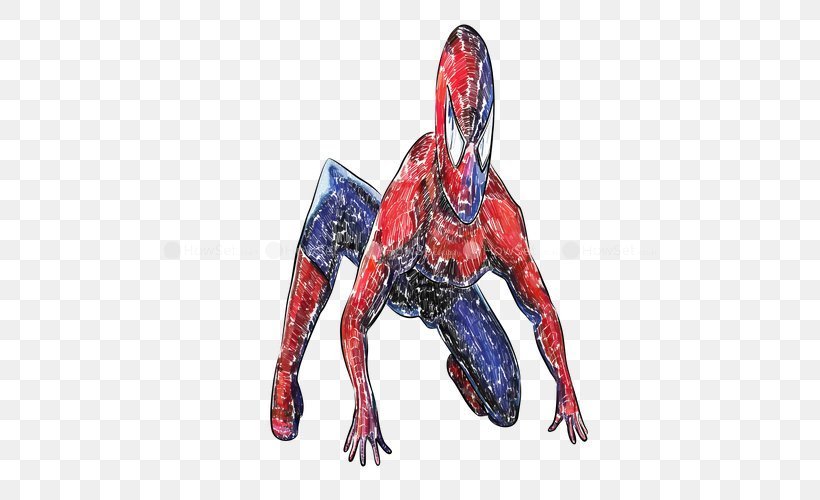 Рисунок 3d человек паук фото