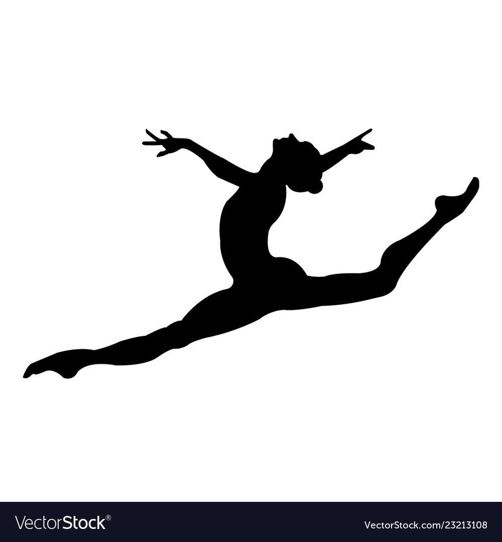 Рисунок балерина танцует трафарет фото
