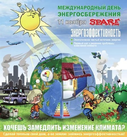 Рисунок день энергосбережения в россии фото