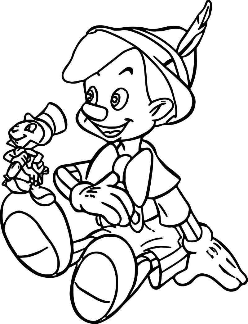 Рисунок детский пиноккио фото