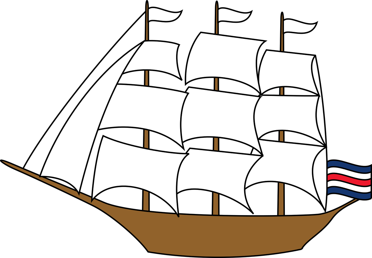 Рисунок детский рисунок корабля фото