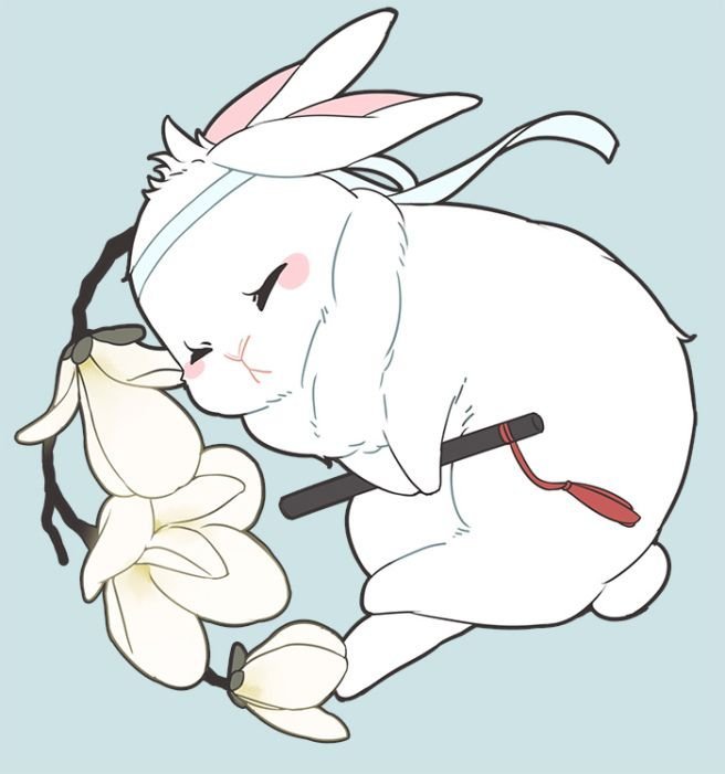 Рисунок кролик арт фото