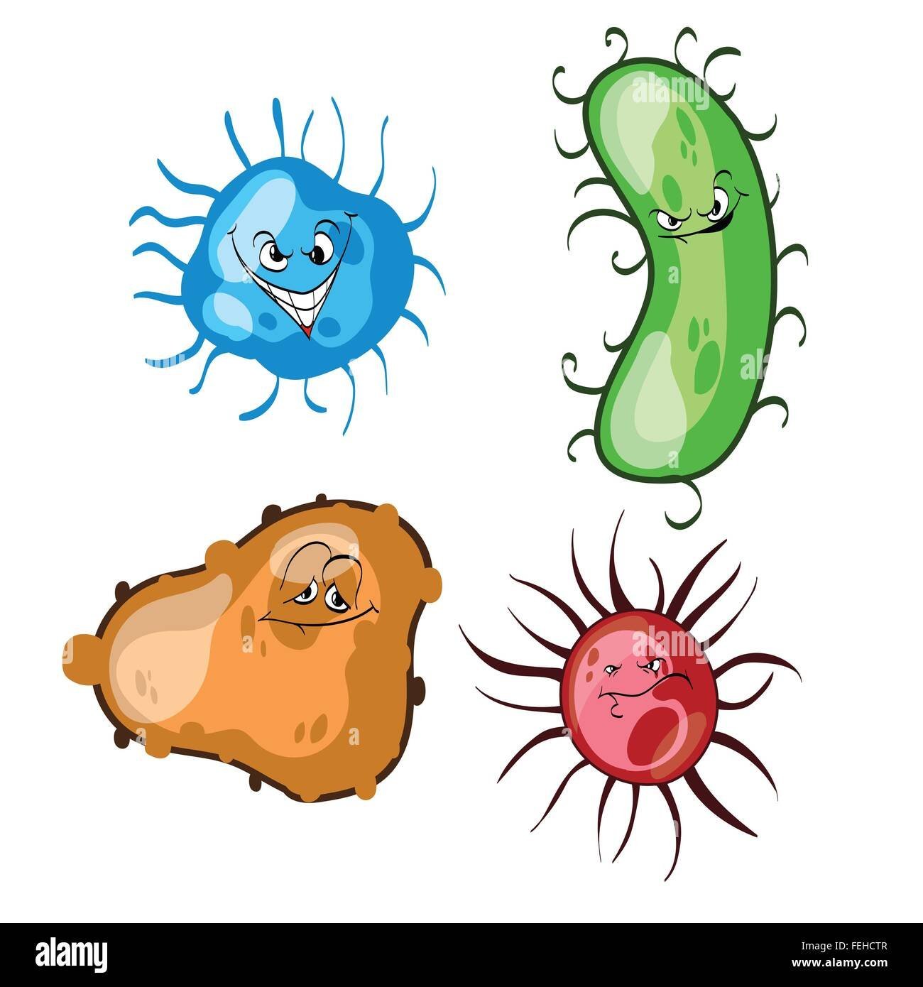 Рисунок микроба в детский сад фото