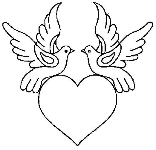 Рисунок на день матери сердце с крыльями фото