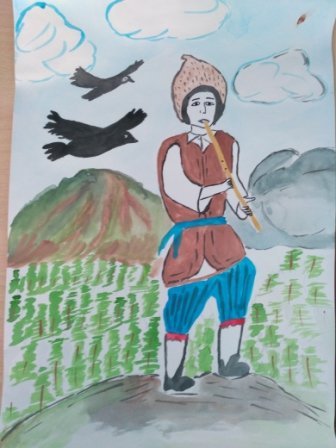 Рисунок на тему башкирские сказки легкие фото