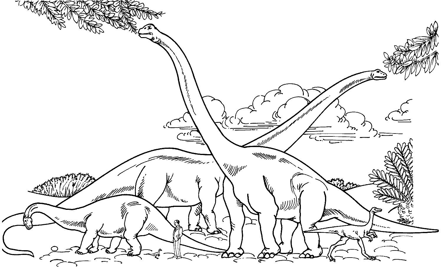 Рисунок на тему динозавры фото