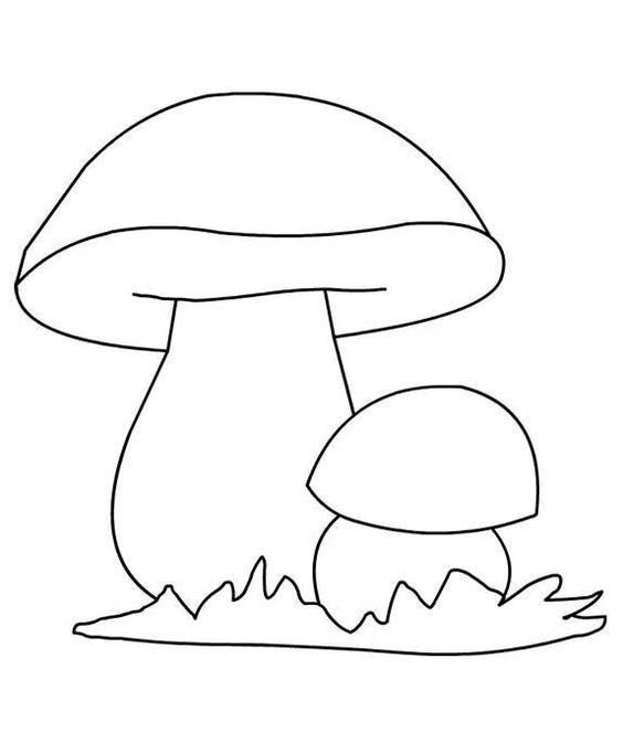 Рисунок на тему грибы фото