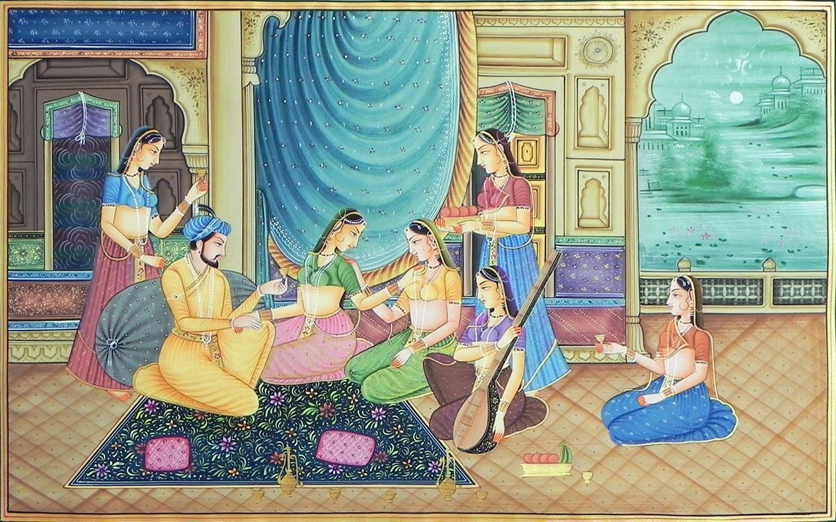 Рисунок на тему индия раджи и султаны фото