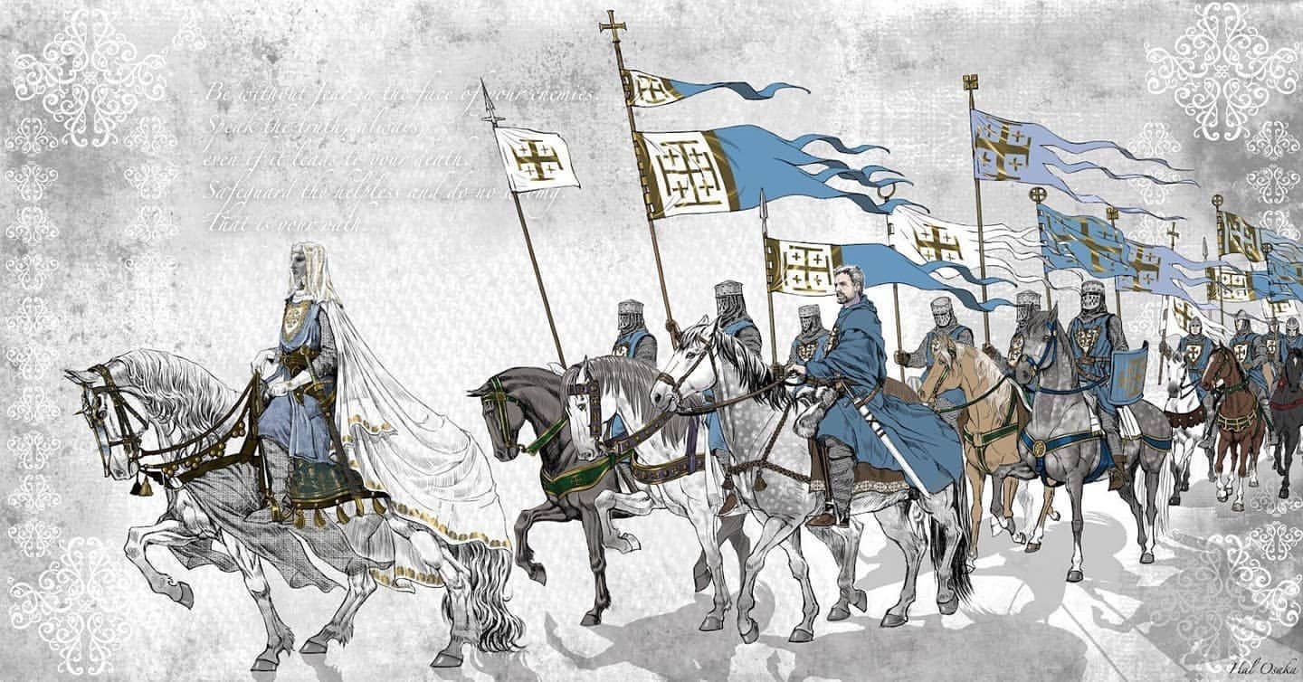 Рисунок на тему крестовые походы фото