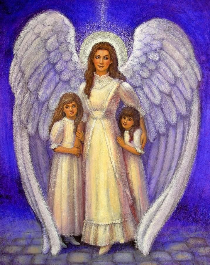 Рисунок на тему крылья ангела фото