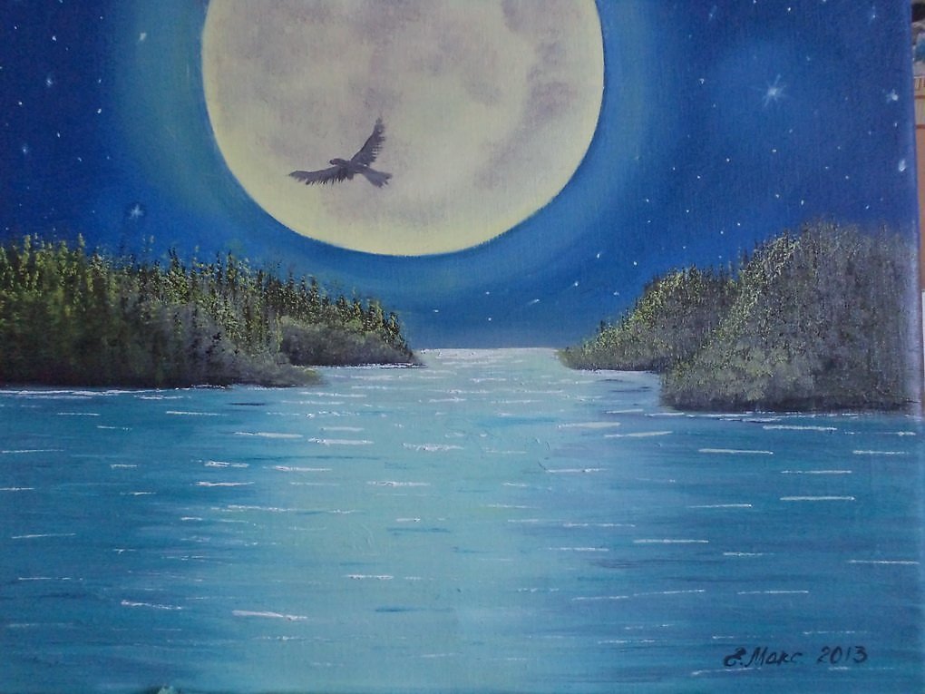 Рисунок на тему лунная соната фото