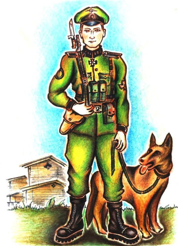 Рисунок на тему офицер профессия героическая фото