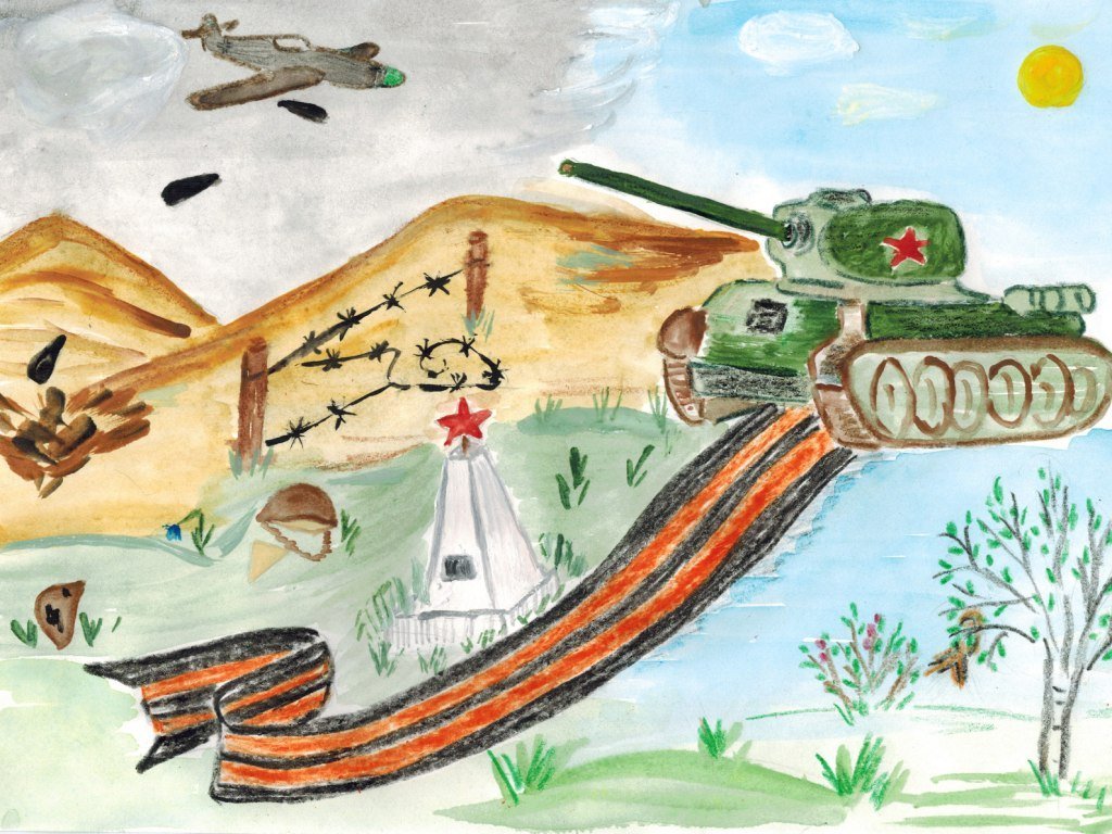 Рисунок на тему отечественная война легкий фото
