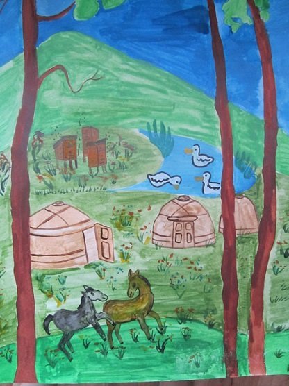 Рисунок на тему республика башкортостан фото