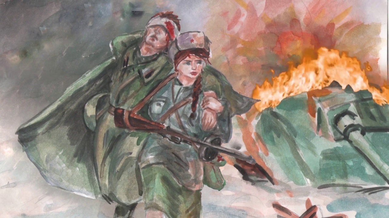 Рисунок на тему солдат войны фото
