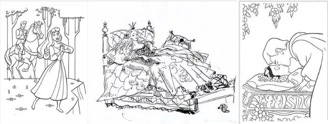 Рисунок на тему спящая царевна жуковский фото