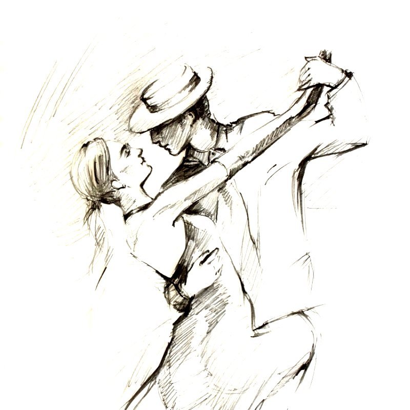 Рисунок на тему танго фото