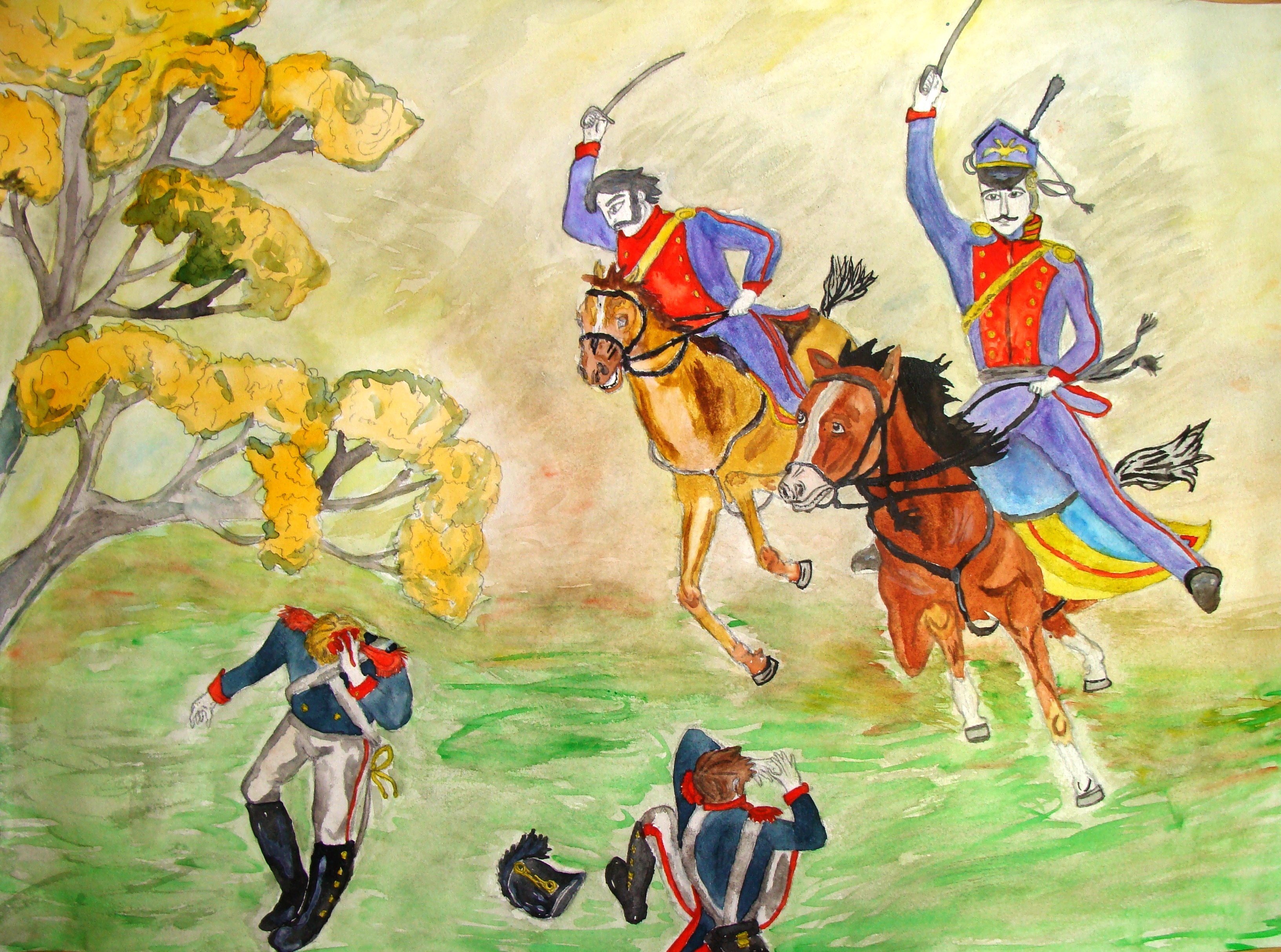 Рисунок на тему война 1812 года фото