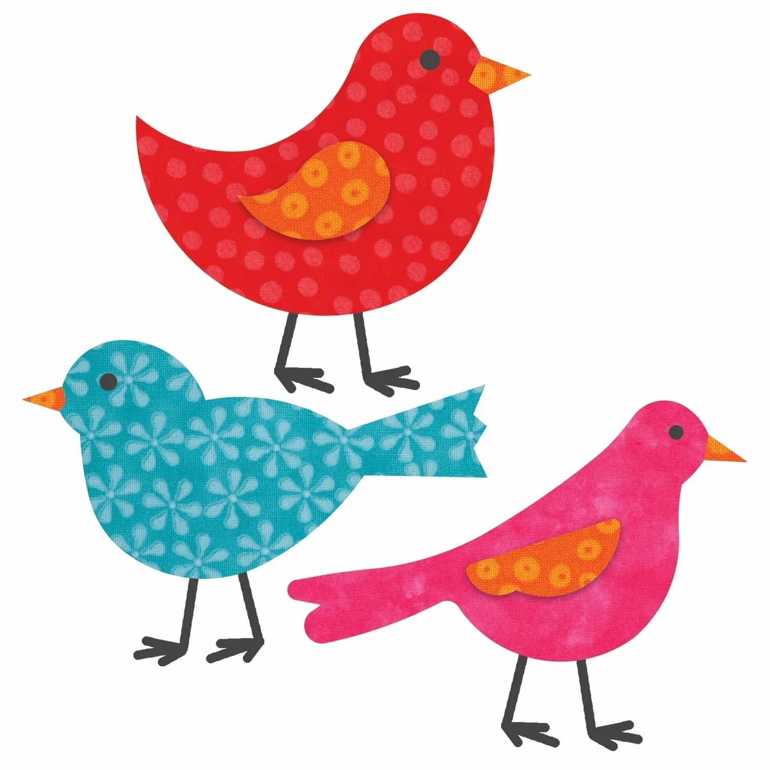 Рисунок птичек для детей в детском саду фото