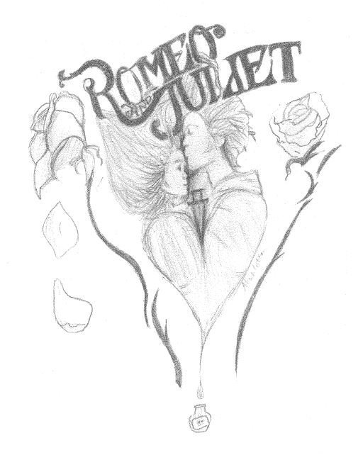Рисунок ромео и джульетта легкие поэтапно фото