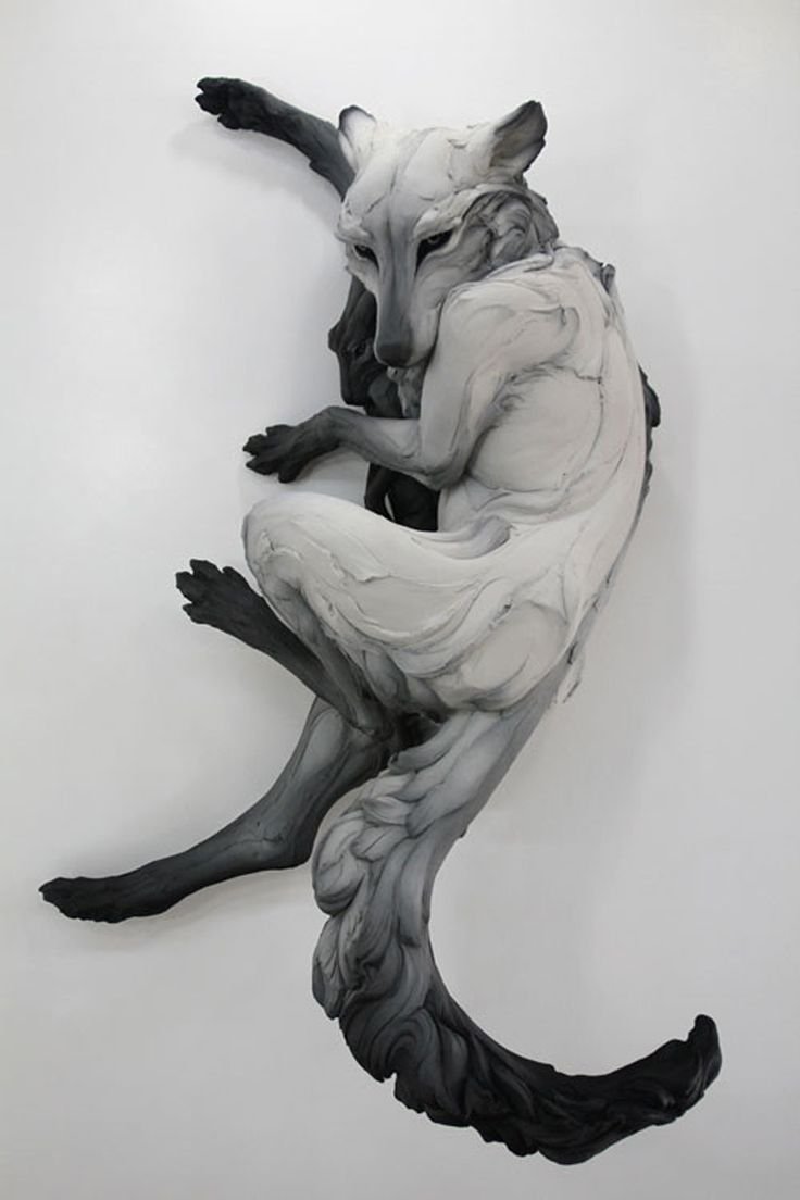 Рисунок скульптура животного фото