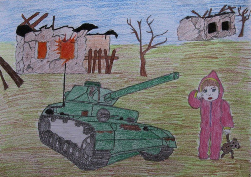 Рисунок в детский сад на военную тематику фото