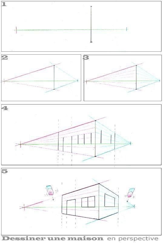 Рисунок в перспективе поэтапно фото