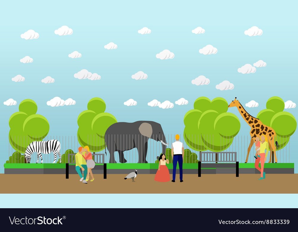 Рисунок зоопарк без животных фото