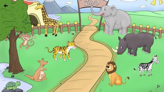 Рисунок зоопарк детский фото