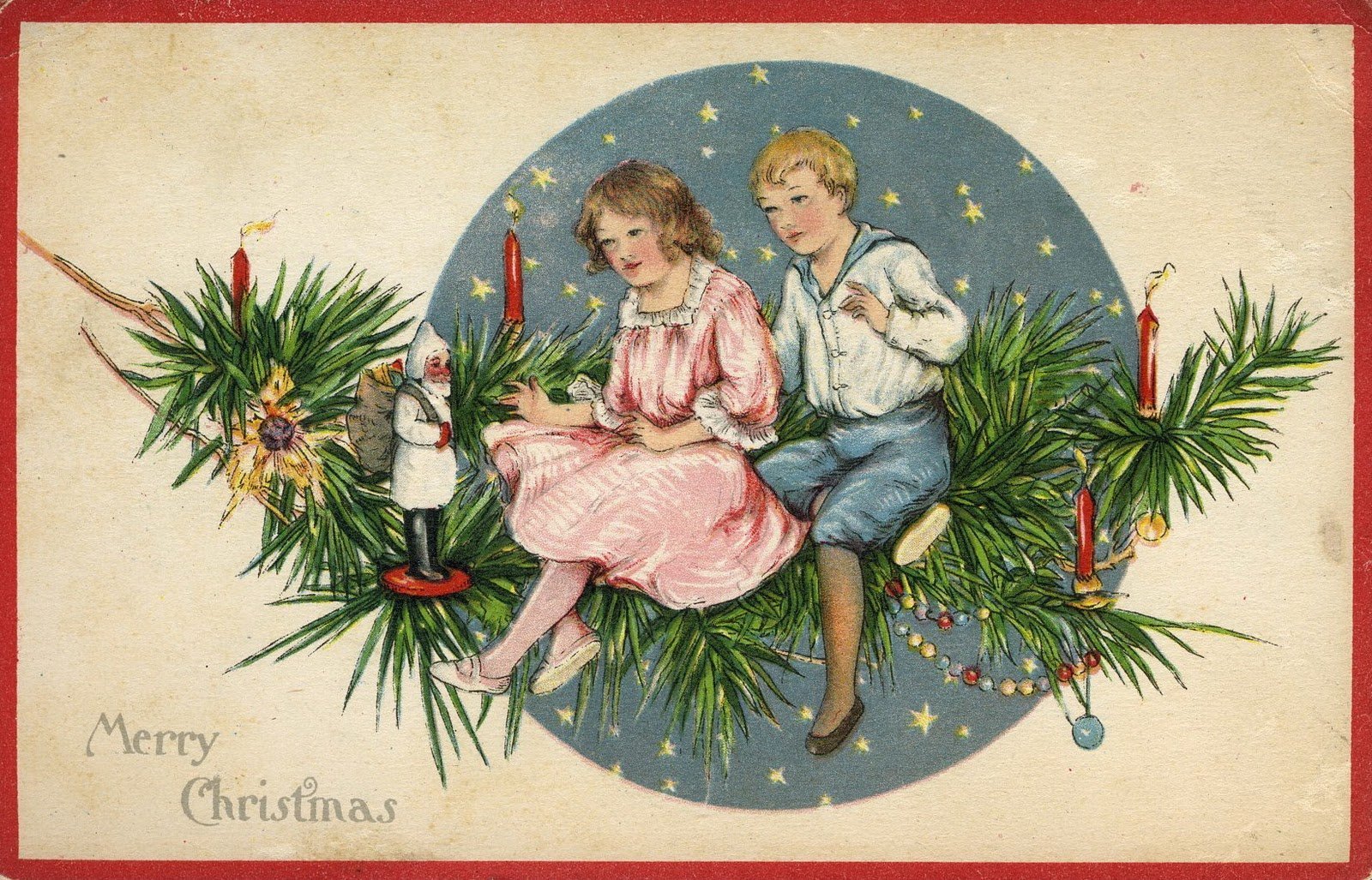 С рождеством картинки советские открытки фото