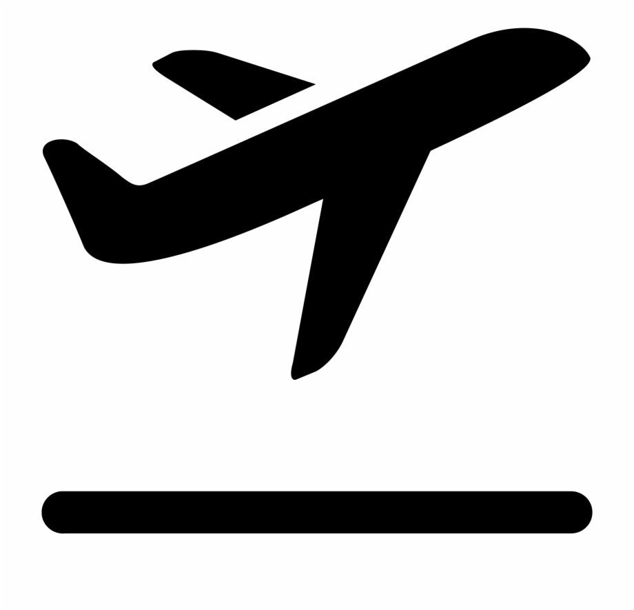 Самолет контур на прозрачном фоне фото