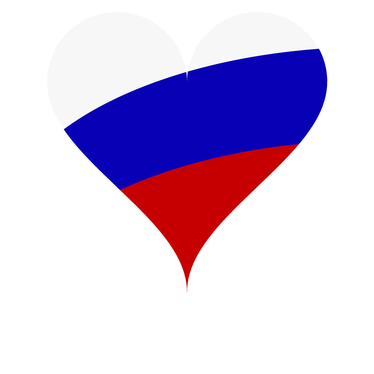 Сердце Россия на прозрачном фоне фото