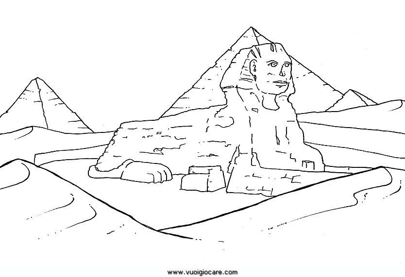 Сфинкс египет рисунок поэтапно фото