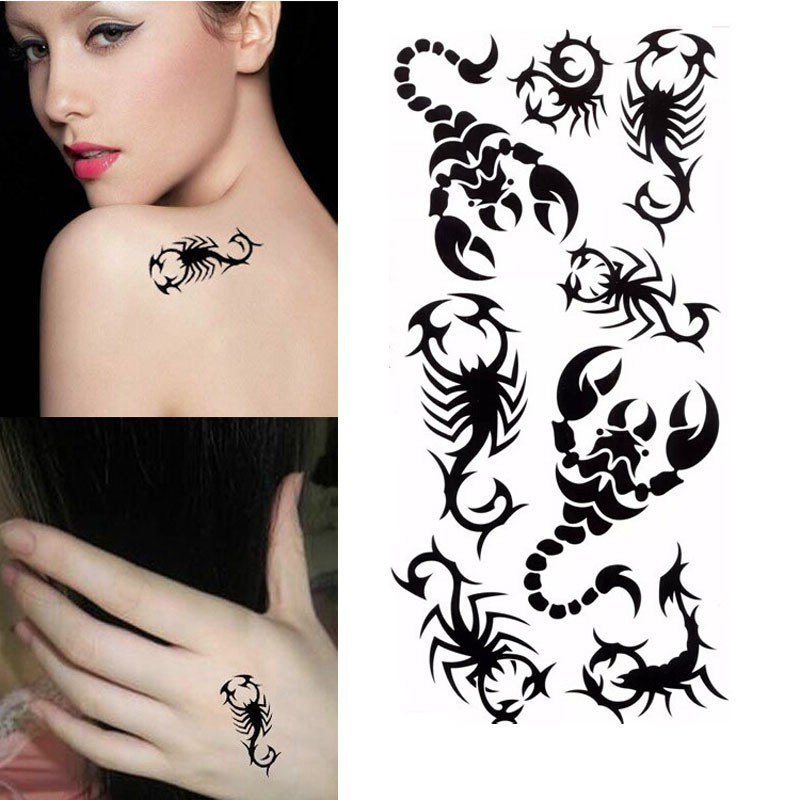 Скорпион рисунки тату для женщин фото