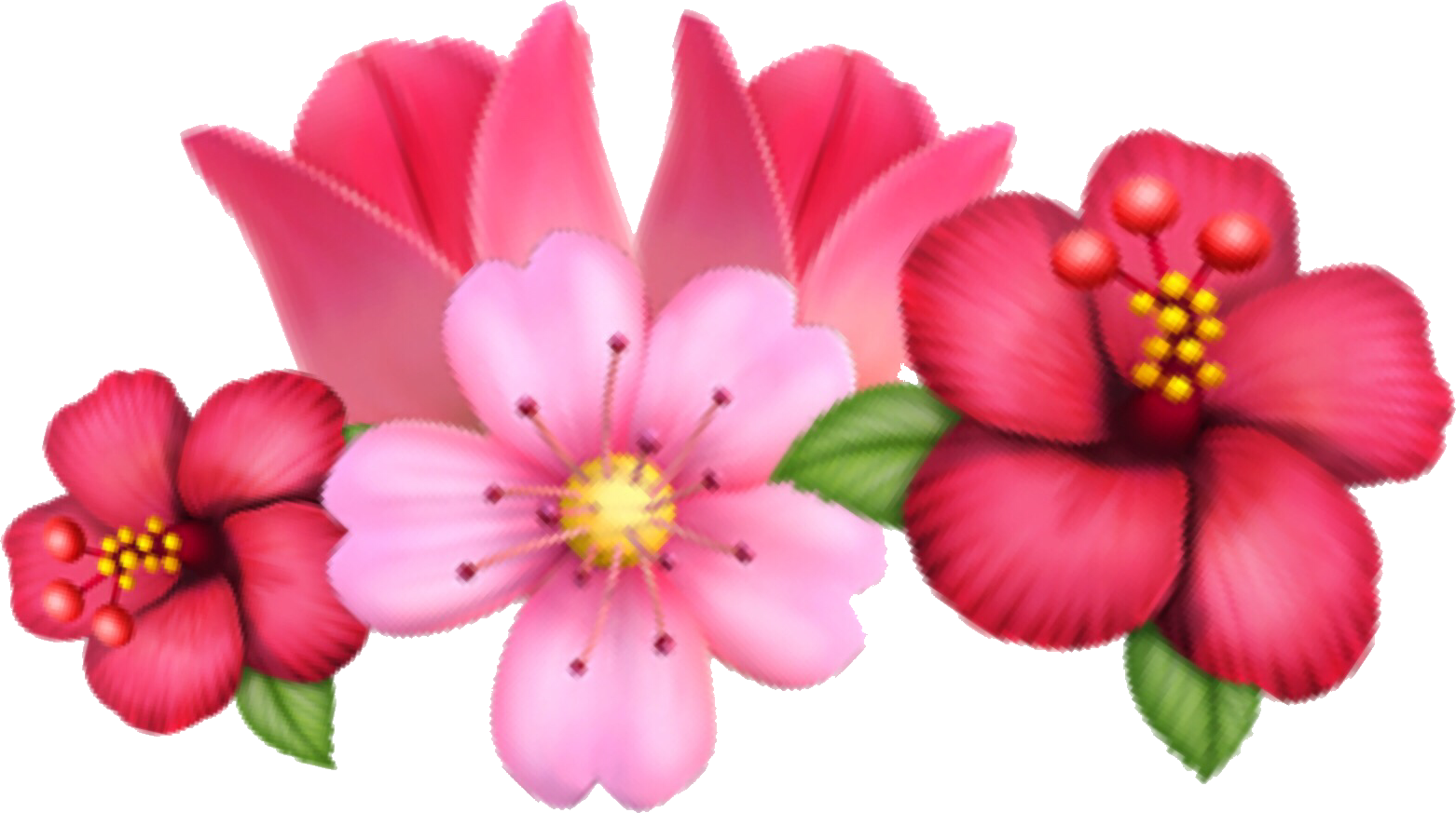 Смайлик цветочка на прозрачном фоне фото