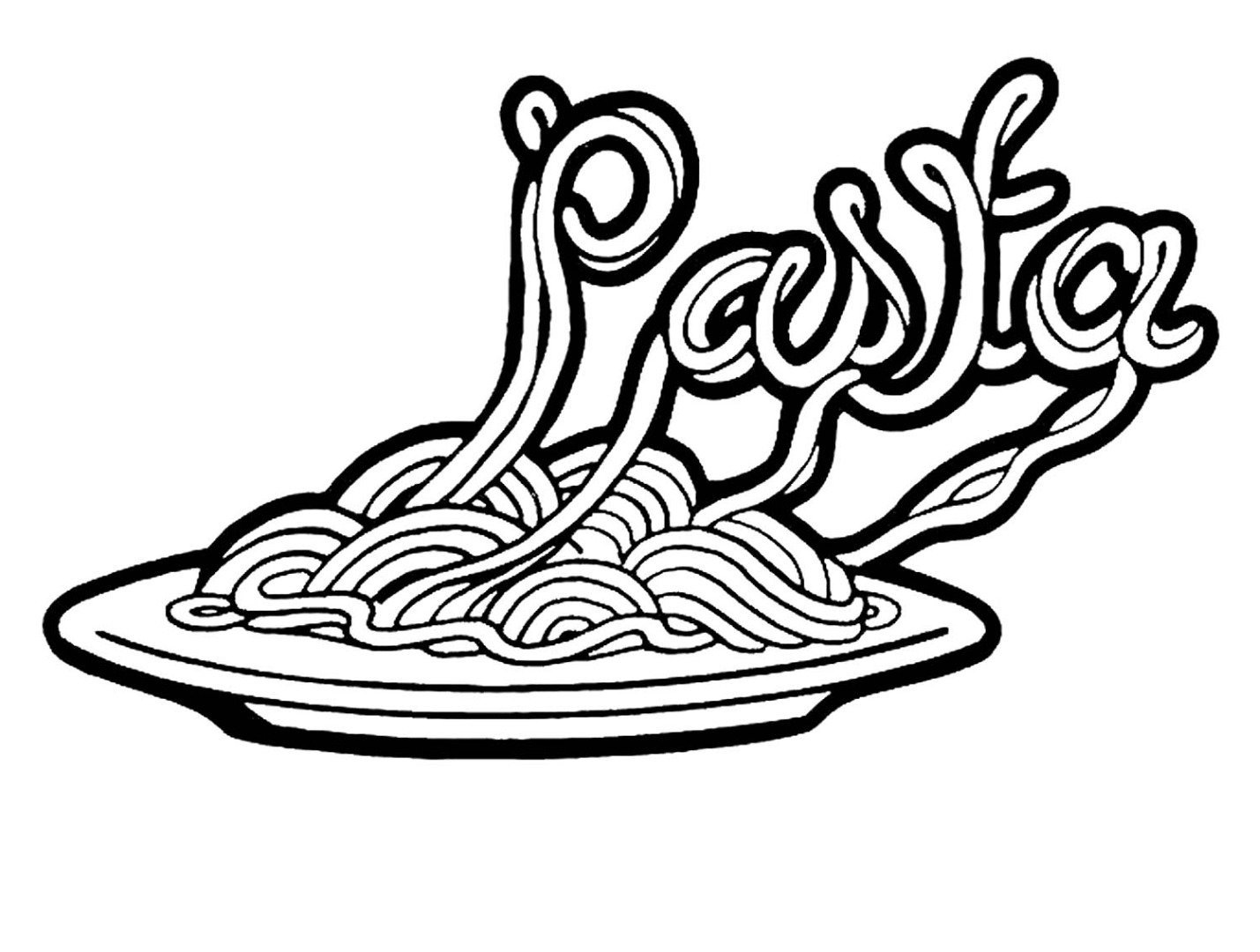 Спагетти рисунок детский фото