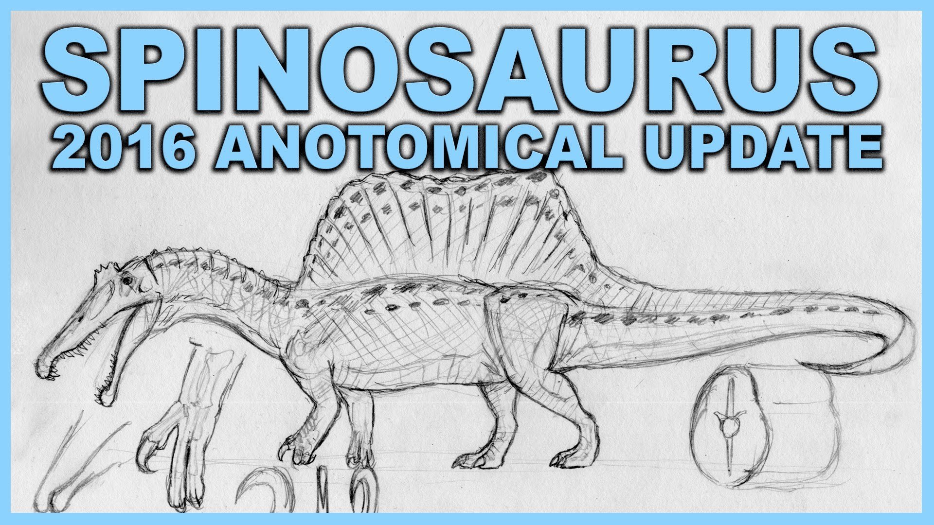 Спинозавр рисунок для детей поэтапно фото