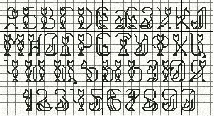 Старославянский алфавит буквы красивые рисунки по клеточкам фото