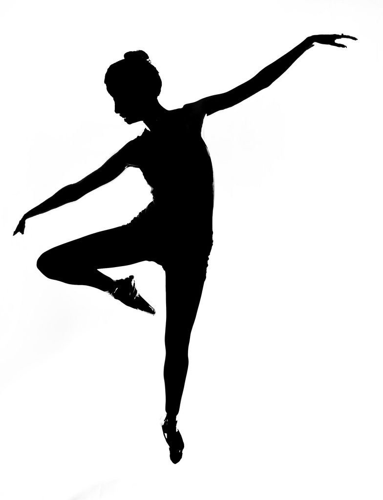 Танцующая балерина рисунок трафарет фото