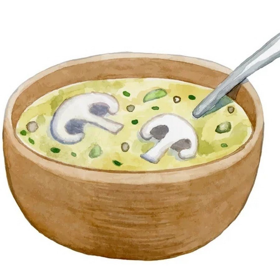 Тарелка с супом детский рисунок фото